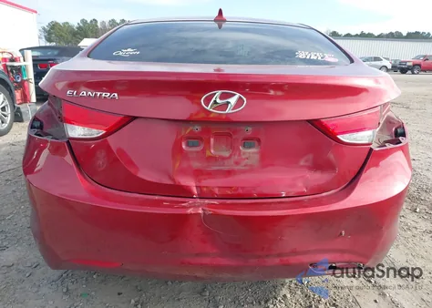 2013 Hyundai Elantra Gls z USA, uszkodzony, nr VIN 5NPDH4AEXDH434687